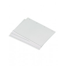 RICAMBI FOGLI A QUADRETTI FORATI 100 FOGLI RICAMBI FOGLI A QUADRETTI FORATI 100 FOGLI